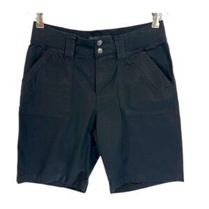 Lee Shorts Size 6P  Black Platinum Label Comfort Waistband NWOT